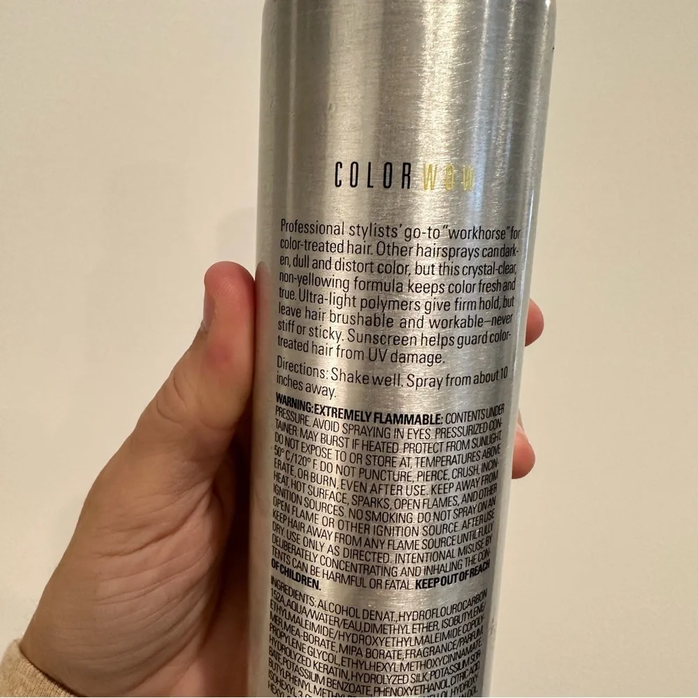 Color WOW Firm and Flexible Hairspray